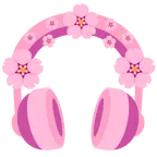 Kopfhörer + Kirschblüte