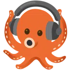 Kopfhörer + Oktopus