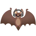 Kopfhörer + Fledermaus