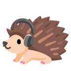 Kopfhörer + Igel