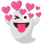 fantasma + cuore con freccia