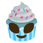 alieno + cupcake