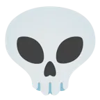 teschio + alieno
