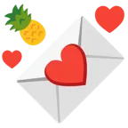 lettera d’amore + ananas