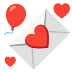 lettera d’amore + palloncino