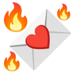 lettera d’amore + fuoco