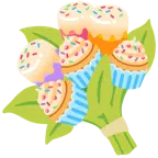 mazzo di fiori + cupcake