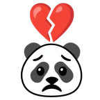cuore infranto + panda