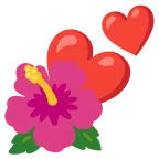 due cuori + ibisco