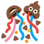 cacca + coriandoli