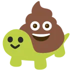 cacca + tartaruga