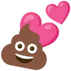 cacca + due cuori