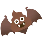 cacca + pipistrello