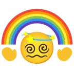 stella con scia + arcobaleno