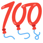 100 punti + palloncino