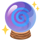 crystal ball + cyclone