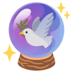 crystal ball + dove