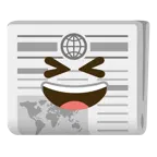 sorriso a bocca aperta con occhi chiusi + quotidiano