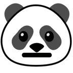 faccina neutra + panda