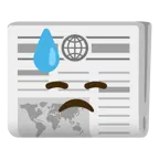 faccina abbattuta sudata + quotidiano