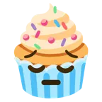 faccina pensierosa + cupcake