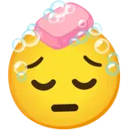 faccina pensierosa + sapone