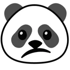 faccina confusa + panda