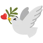 face blowing a kiss + dove