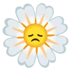 faccina delusa + fiore