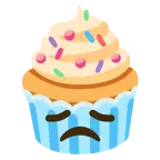 faccina delusa + cupcake
