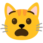 faccina angosciata + muso di gatto