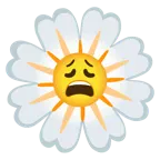 faccina esausta + fiore