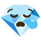 sleepy face + gem stone