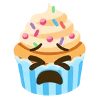 faccina stanca + cupcake