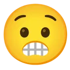 faccina con smorfia + faccina angosciata