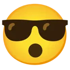 faccina sorpresa + faccina con sorriso e occhiali da sole
