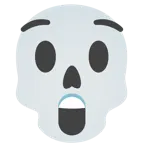 faccina stupita + teschio