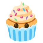 faccina senza bocca + cupcake
