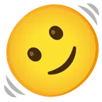 slightly smiling face + upside-down face
