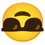 upside-down face + smiling face with sunglasses