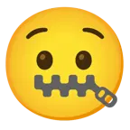 faccina con bocca con cerniera + faccina angosciata