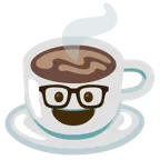 faccina nerd + bevanda calda