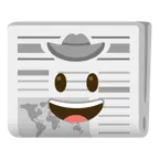 faccina con cappello da cowboy + quotidiano