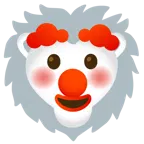 faccina pagliaccio + leone