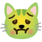 faccina nauseata + muso di gatto