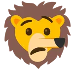 faccina bugiarda + leone