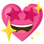 star-struck + sparkling heart