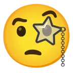 star-struck + face with monocle