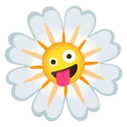 faccina impazzita + fiore