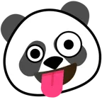 faccina impazzita + panda
